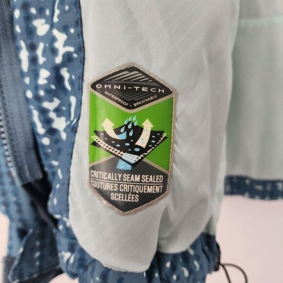 Columbia Blue Bugaboo Interchange Water Resistant Hooded Zip Front Jacket size M - Picture 8 of 13